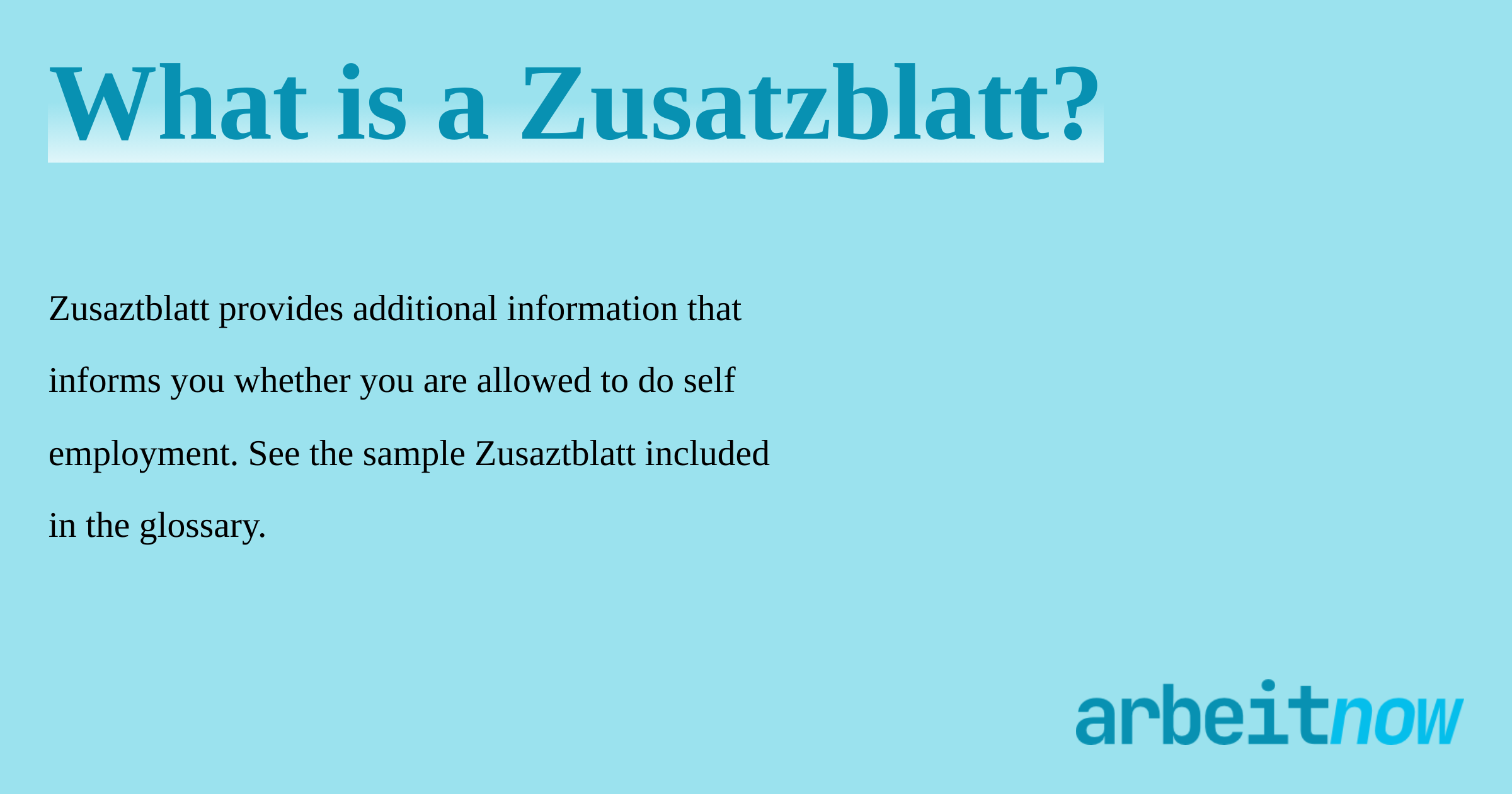 What Is A Zusatzblatt what-is-a-zusatzblatt