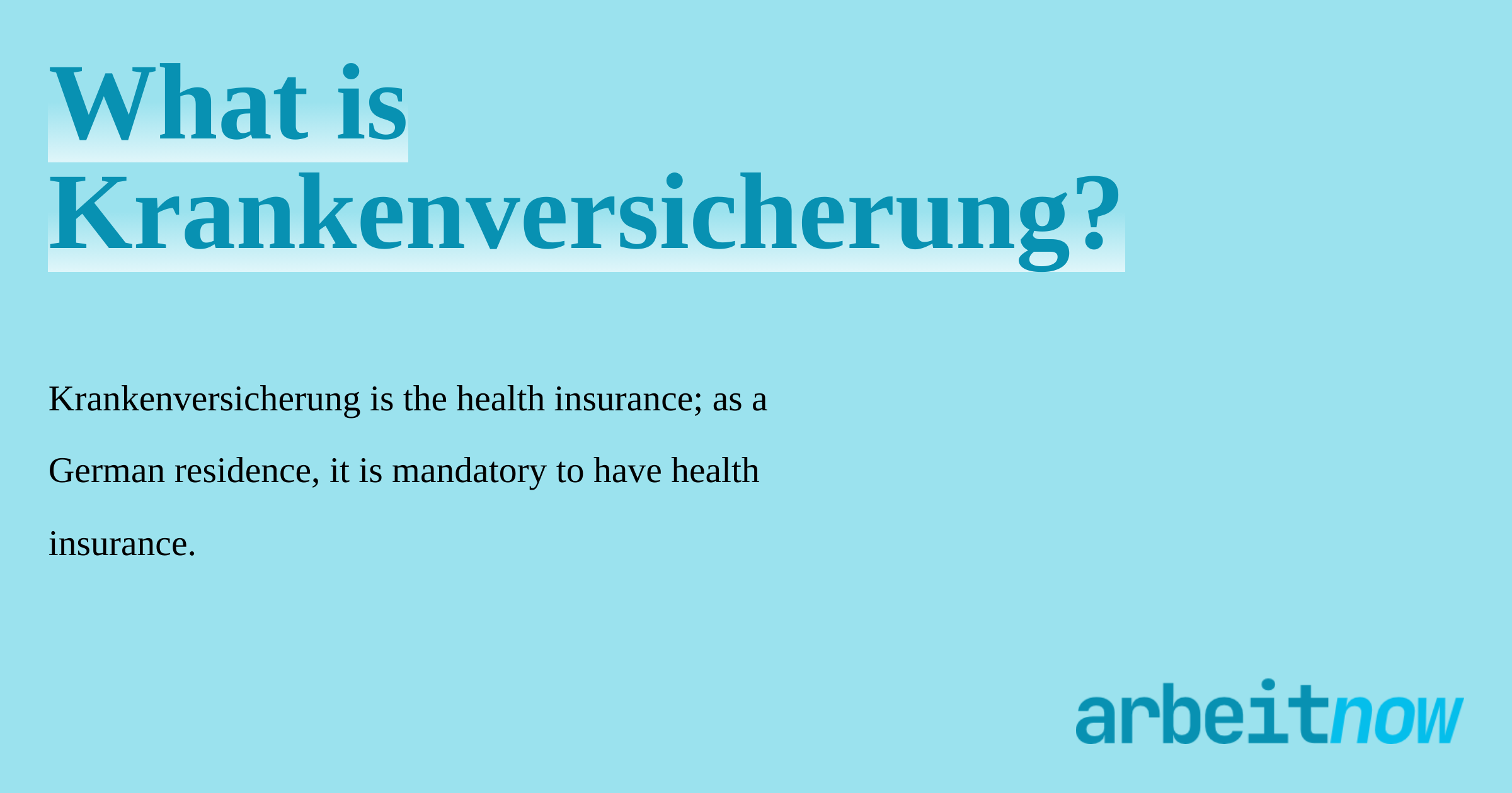 krankenversicherung nach studium jobsuche