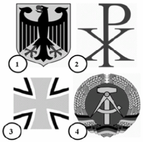 Welches ist das Wappen der Bundesrepublik Deutschland?