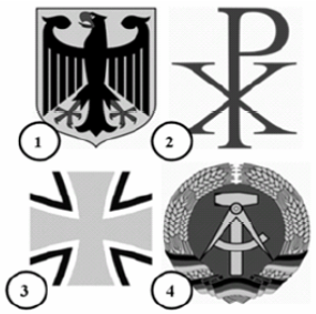 Welches war das Wappen der Deutschen Demokratischen Republik?
