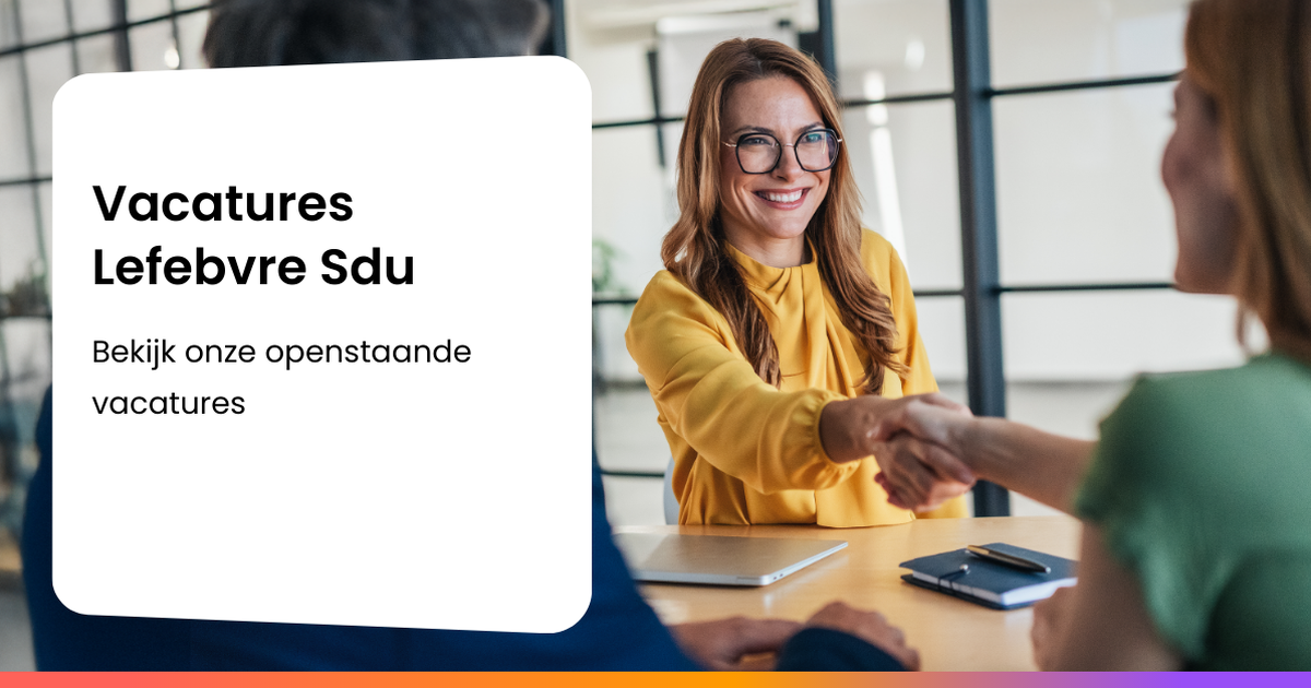 Lefebvre Sdu Jobs