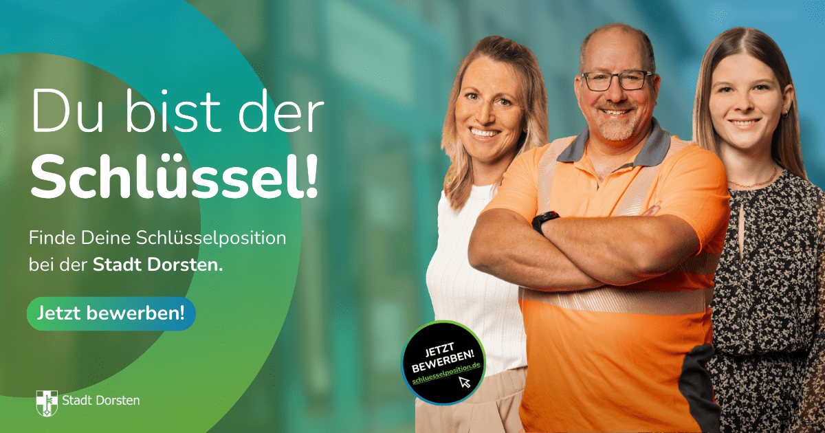 Stellenangebote – Karriereportal der Stadt Dorsten Jobs